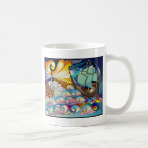 Caneca De Café Sea Captain Angel