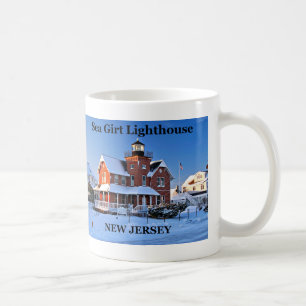 Caneca De Café Sea Girt Lighthouse, Nova Jersey Mug