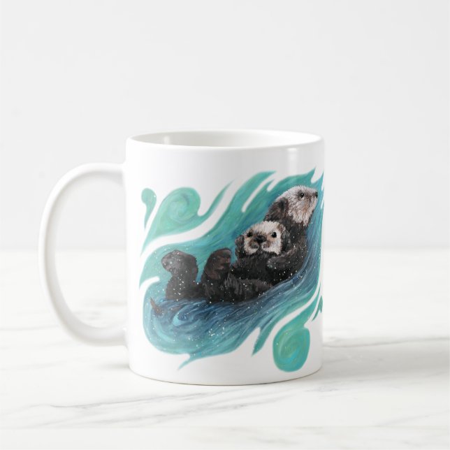 Caneca De Café Sea Otter (Esquerda)