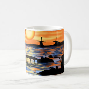 Caneca De Café Sea Sunrise Coffee Mug Landscape