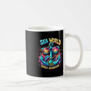 Caneca De Café Sea World 2025 Ocean Explorer Memories Family Vaca