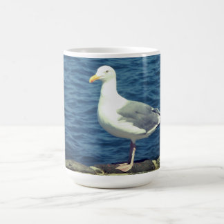 Caneca De Café Seagull No Compartimento