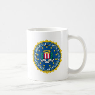 Caneca De Café Seal do FBI