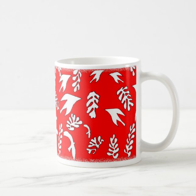 CANECA DE CAFÉ SEASCAPE VERMELHO (Direita)