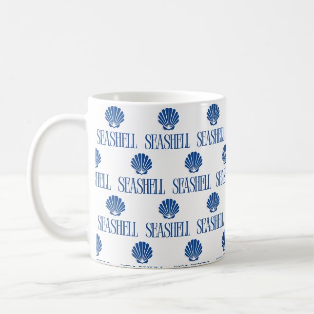 Caneca De Café Seashell (Esquerda)