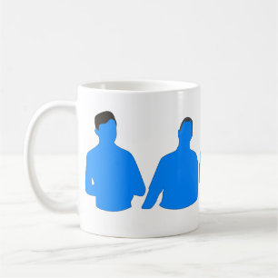 Caneca De Café SEASON 2 Problemas de Mais alto da silhueta 