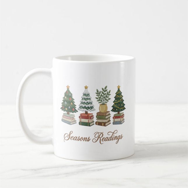Caneca De Café Season’s Readings Christmas Mug (Esquerda)