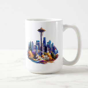 Caneca De Café Seattle Coffee Mug