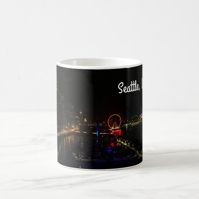 Caneca De Café Seattle Skyline nº 6 Mug (Centro)
