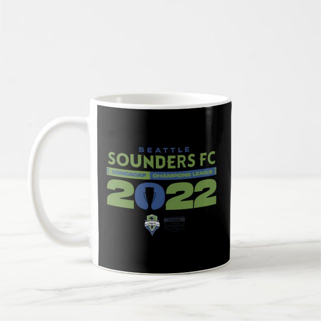 Caneca De Café Seattle Sounders Liga dos Campeões da Concacaf (Esquerda)