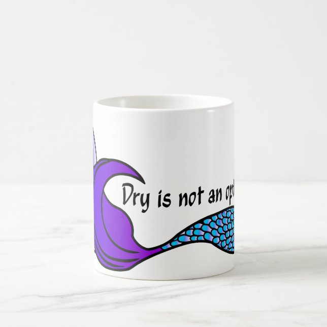 Caneca De Café Seco Não É Uma Pasta azul/Roxo (Centro)