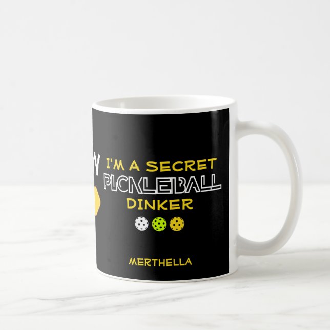 Caneca De Café Secret Pickleball Dinker (Direita)