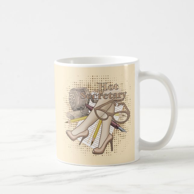 Caneca De Café Secretária Sensual (Direita)