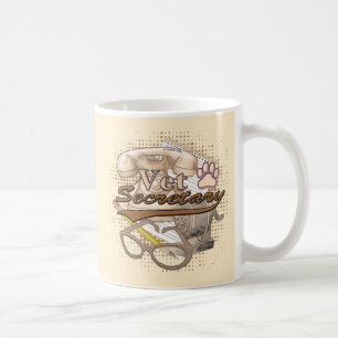 Caneca De Café Secretária Veterinária