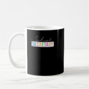 Caneca De Café secretário da escola
