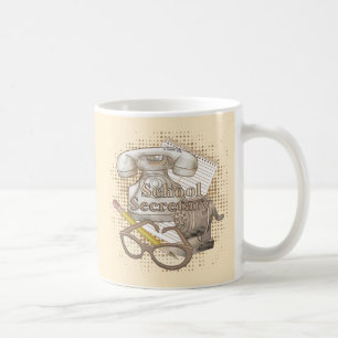 Caneca De Café Secretário Escolar