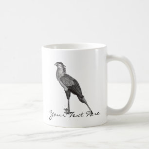 Caneca De Café Secretário pássaro do vintage