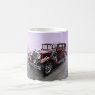 Caneca De Café Sedã de Luxo Borgonha anos 1930