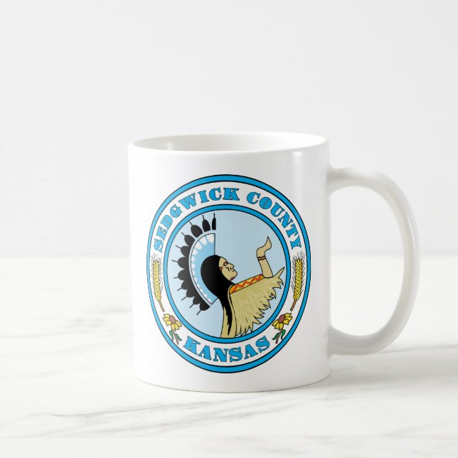 Caneca De Café Sedgwick County (Direita)