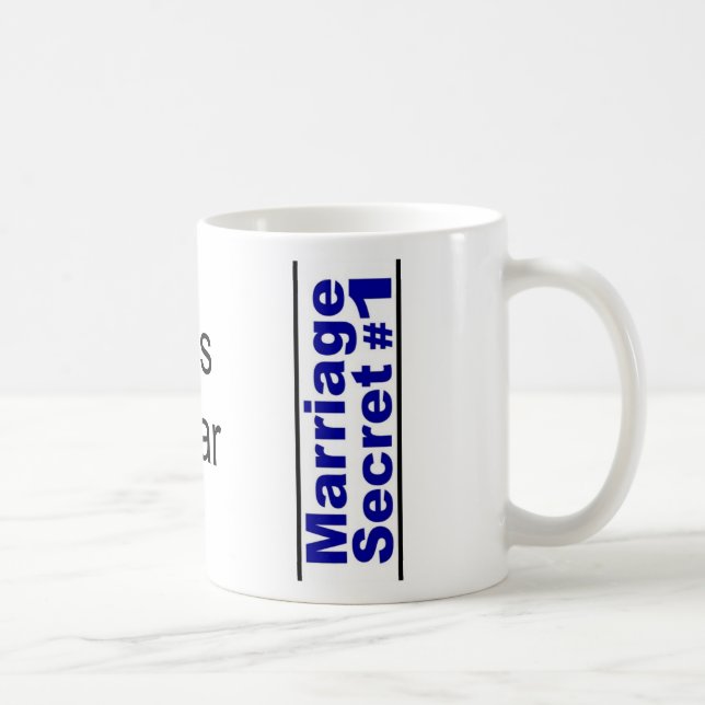 Caneca De Café Segredo do casamento… (Direita)