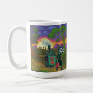 Caneca De Café Seguindo em Frente