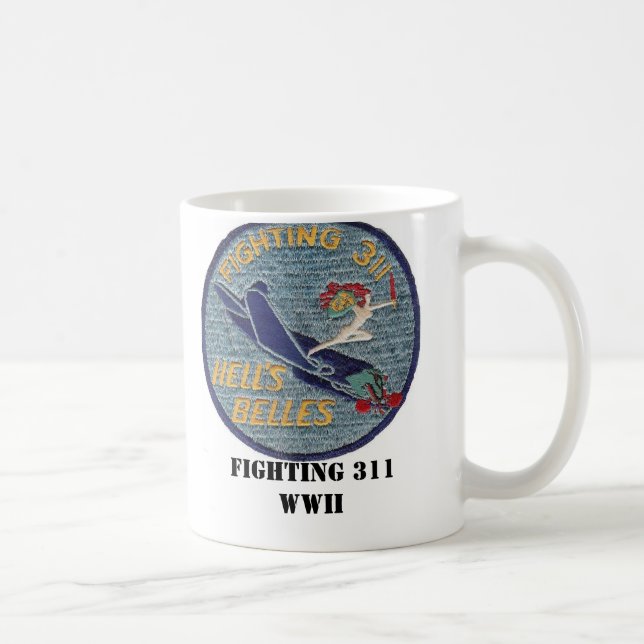 Caneca De Café Segunda guerra mundial 311 de combate (Direita)
