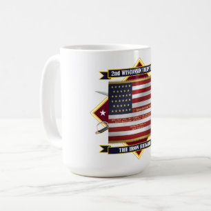 Caneca De Café segundo Wisconsin Volunteer Infantry