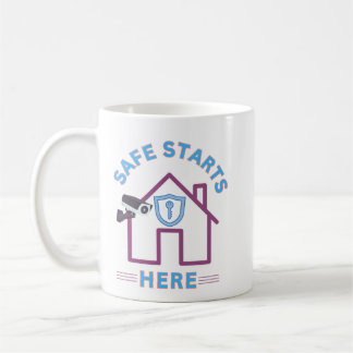 Caneca De Café Segurança começa aqui