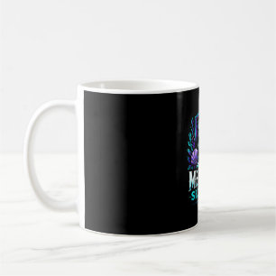 Caneca De Café Segurança de sereia de pai engraçado