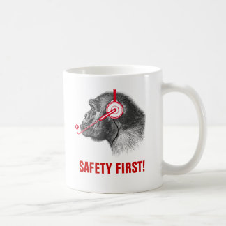 Caneca De Café Segurança em primeiro lugar!