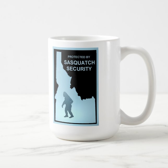 Caneca De Café Segurança Sasquatch - Idaho (Direita)