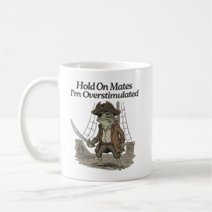 Caneca De Café Segurem-se, Companheiros Sapo Conscientização sobr