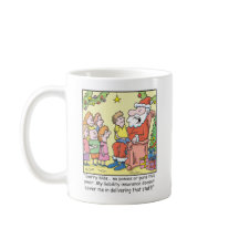 Seguro dos desenhos animados do Natal para Papai