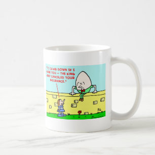 Caneca De Café seguro dumpty humpty