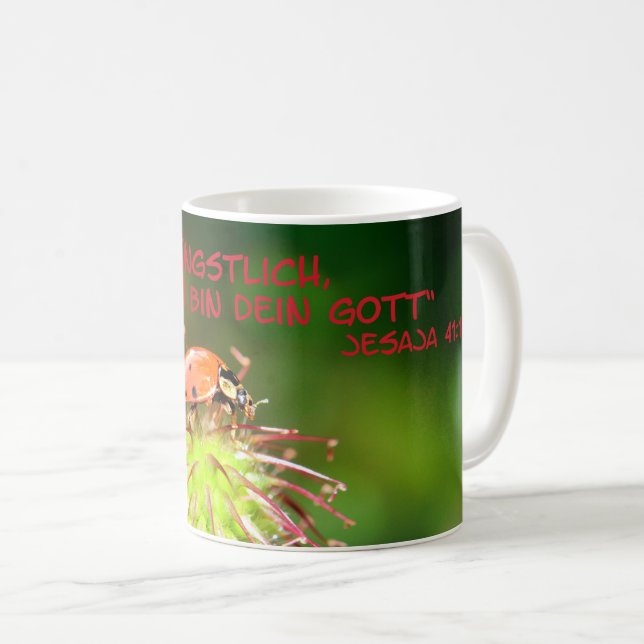 Caneca De Café Sei nicht ängtlich.... (Frente Esquerda)