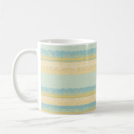 Caneca De Café Seigaiha Wave Pattern Mug