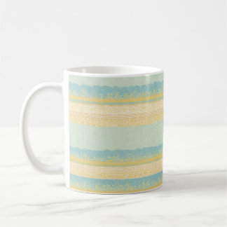 Caneca De Café Seigaiha Wave Pattern Mug