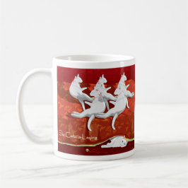Caneca De Café Seis Gatos por Lay... Comemorações