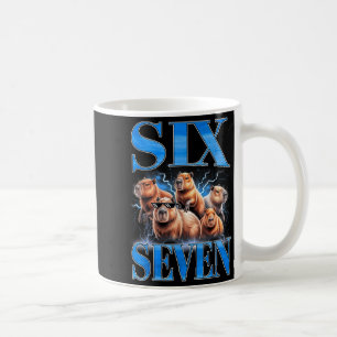Caneca De Café Seis Sete 67 Meme Engraçado Capivara Contrabando G