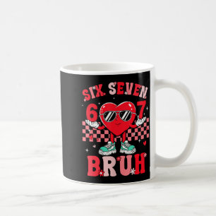 Caneca De Café Seis Sete 67 Meme Legal Dia dos Namorados Para Ado
