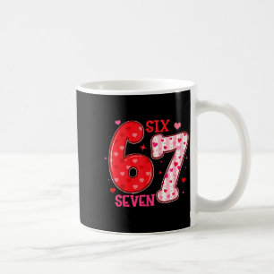 Caneca De Café Seis Sete 6 7 Dia dos Namorados Meme de Valentim n