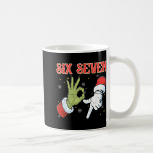 Caneca De Café Seis Sete 6 7 Geração Z Alpha Meme Gíria Feliz Nat