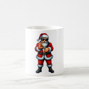 Caneca De Café Seis Sete 6 7 Meme Papai Noel Natal