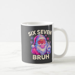 Caneca De Café Seis Sete Bruh 67 Divertido Nk Papai Noel Natal 6 