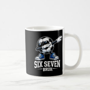Caneca De Café Seis Sete Bruh Rotação Cerebral Geração Alfa Dabbi