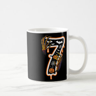 Caneca De Café Seis Sete Meme 6 7 67 Dia das Bruxas Ação de Graça