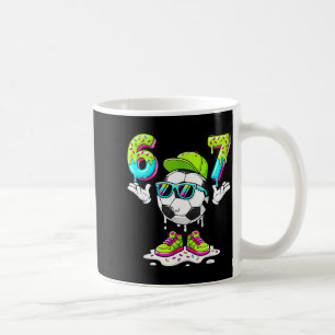 Caneca De Café Seis Sete Meme Futebol Sorvete Gotejamento 67 Para
