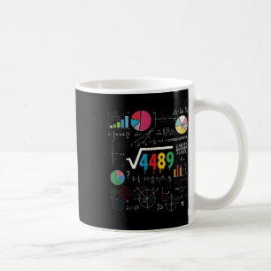 Caneca De Café Seis Sete Professor de Matemática 67 Meme Raiz Qua