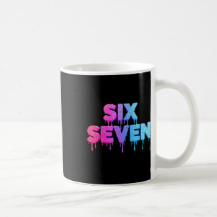 Caneca De Café Seis Sete Sorvete Drip Geração Alpha Gíria 6 7 Ten