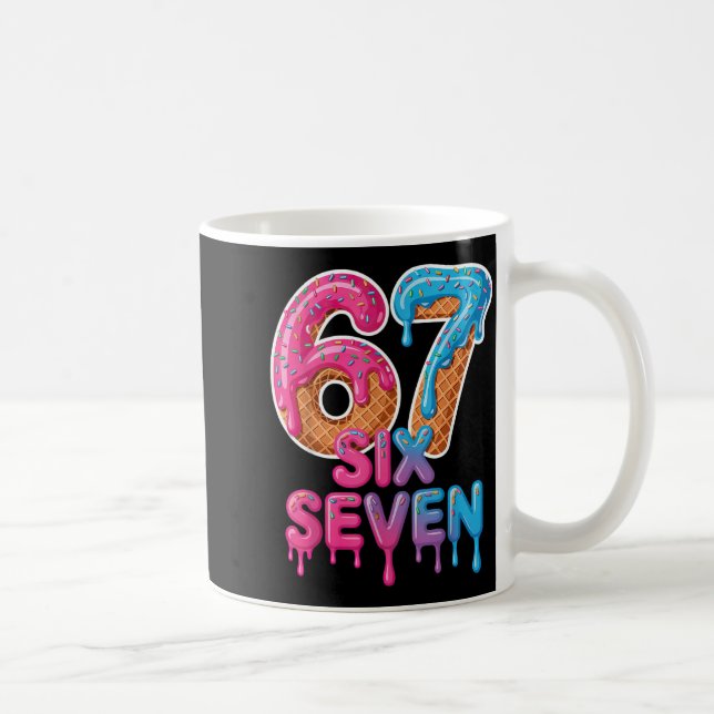 Caneca De Café Seis Sete Sorvete Pingando 6 7 (Direita)